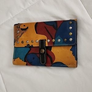 Wallet planner cover Patricia Nash leather